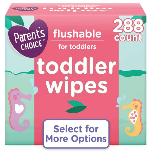 Parent's Choice Flushable Melonberry Scented Wipes